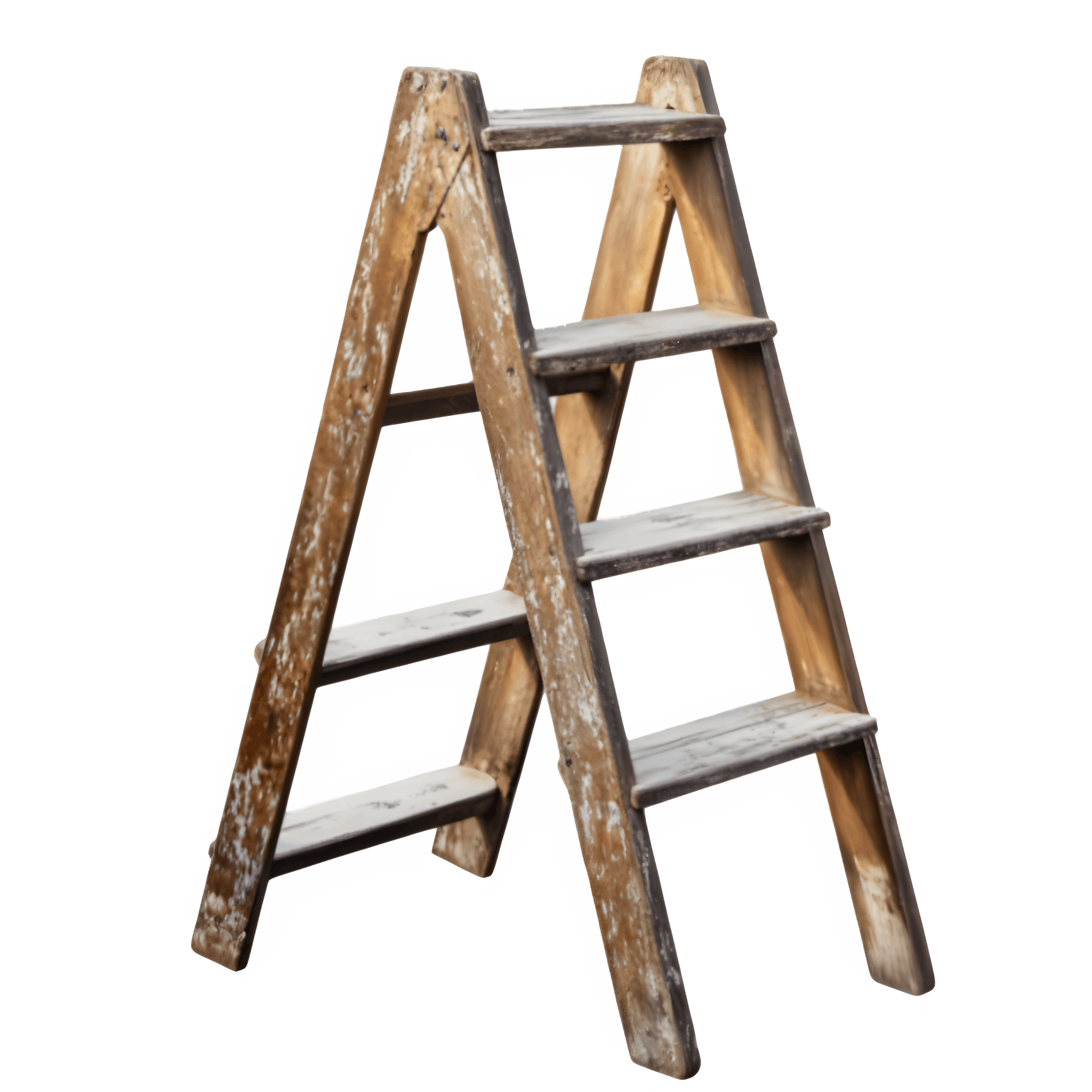 Houten trapladdertje 02 copy