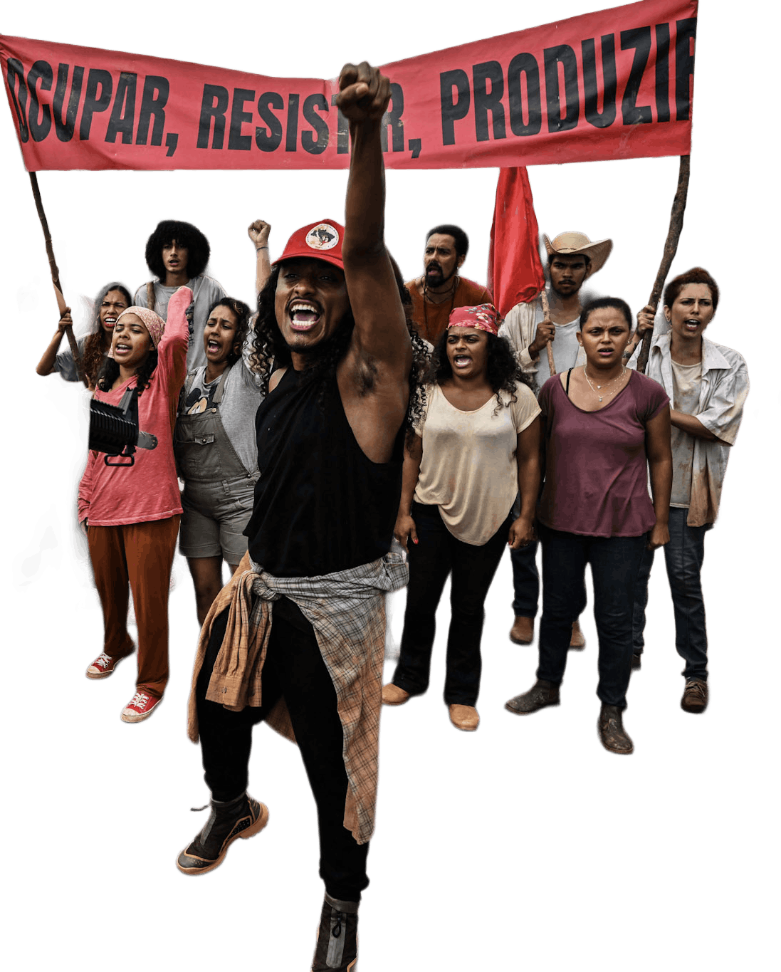 Antigone in de amazon uitgesneden